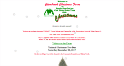 Desktop Screenshot of clembrookchristmasfarm.com